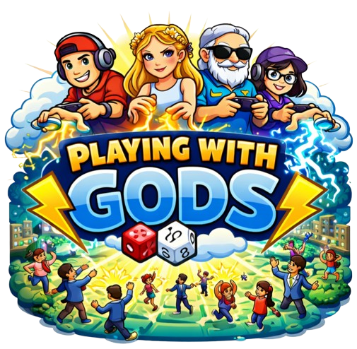 Playing With Gods Logo